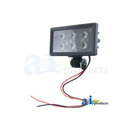 A & I Products Work Lamp, LED; Rectangle, Flood 8" x5" x5" A-WL061